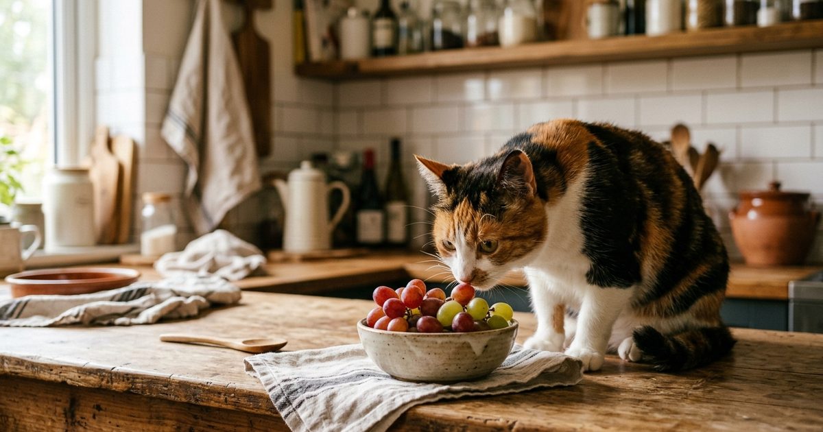 Can Cats Eat Grapes? Why They're Toxic and What to Do